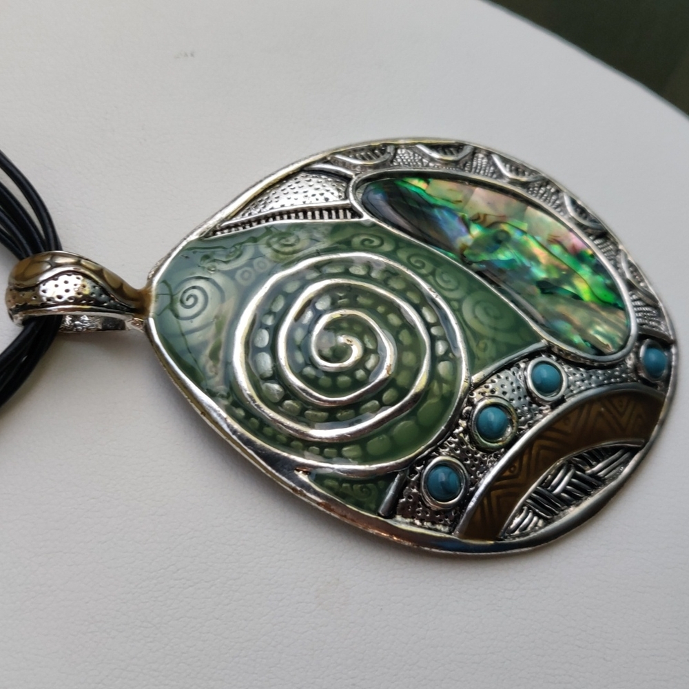BOHO tribal style pendant #270 - Picture 2 of 5